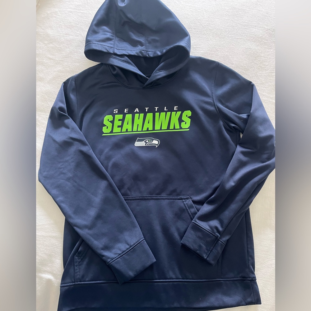 Boys NFL Seattle Seahawks hooded sweatshirt - Large 14/16